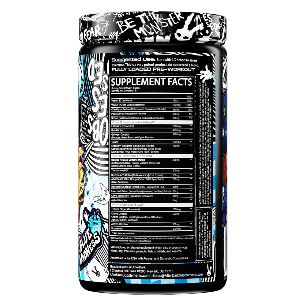 AFTERDARK INHUMAN Void Pre-Workout Powder