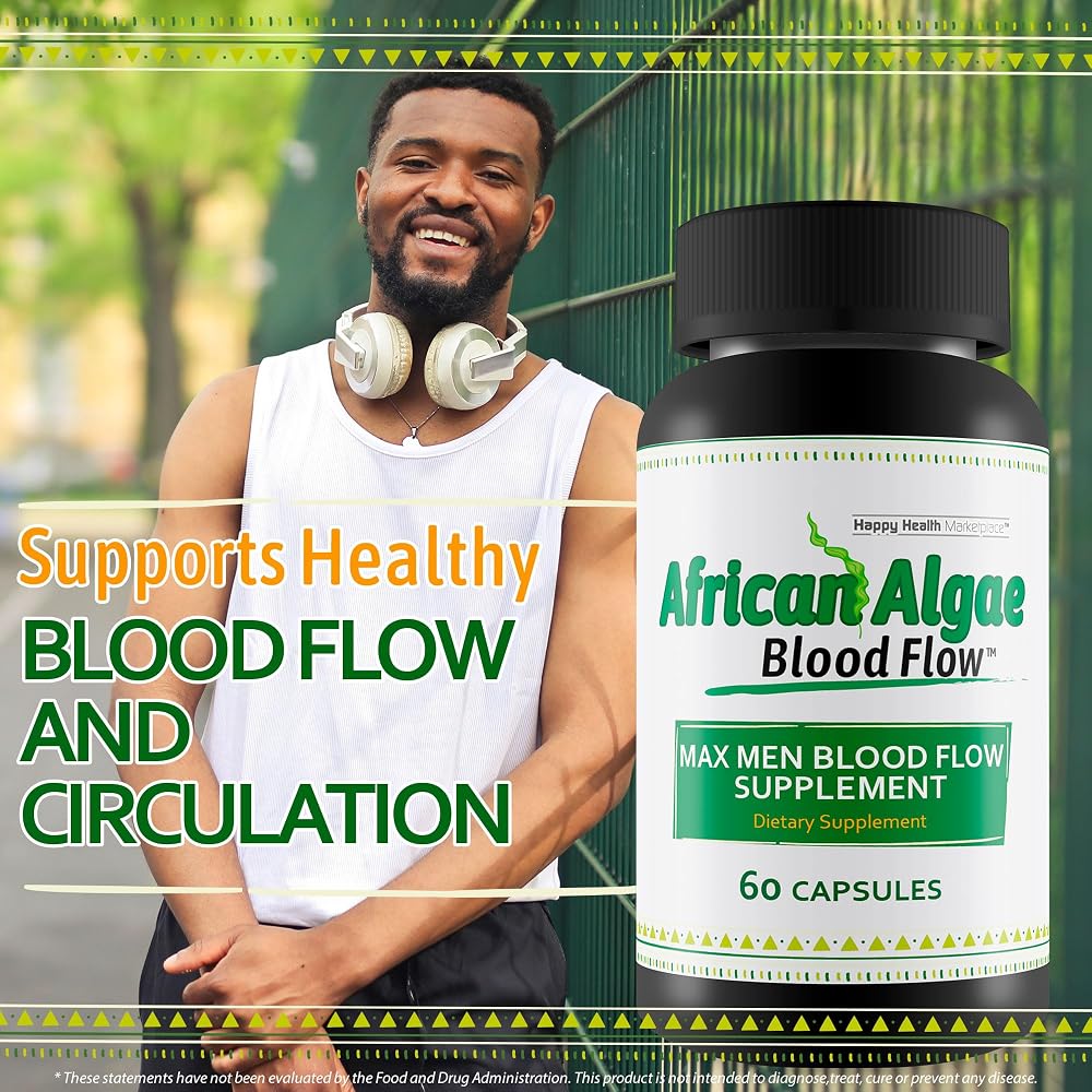 Happy Health Marketplace African Algae Blood Flow Capsules - 60 Count - image 5