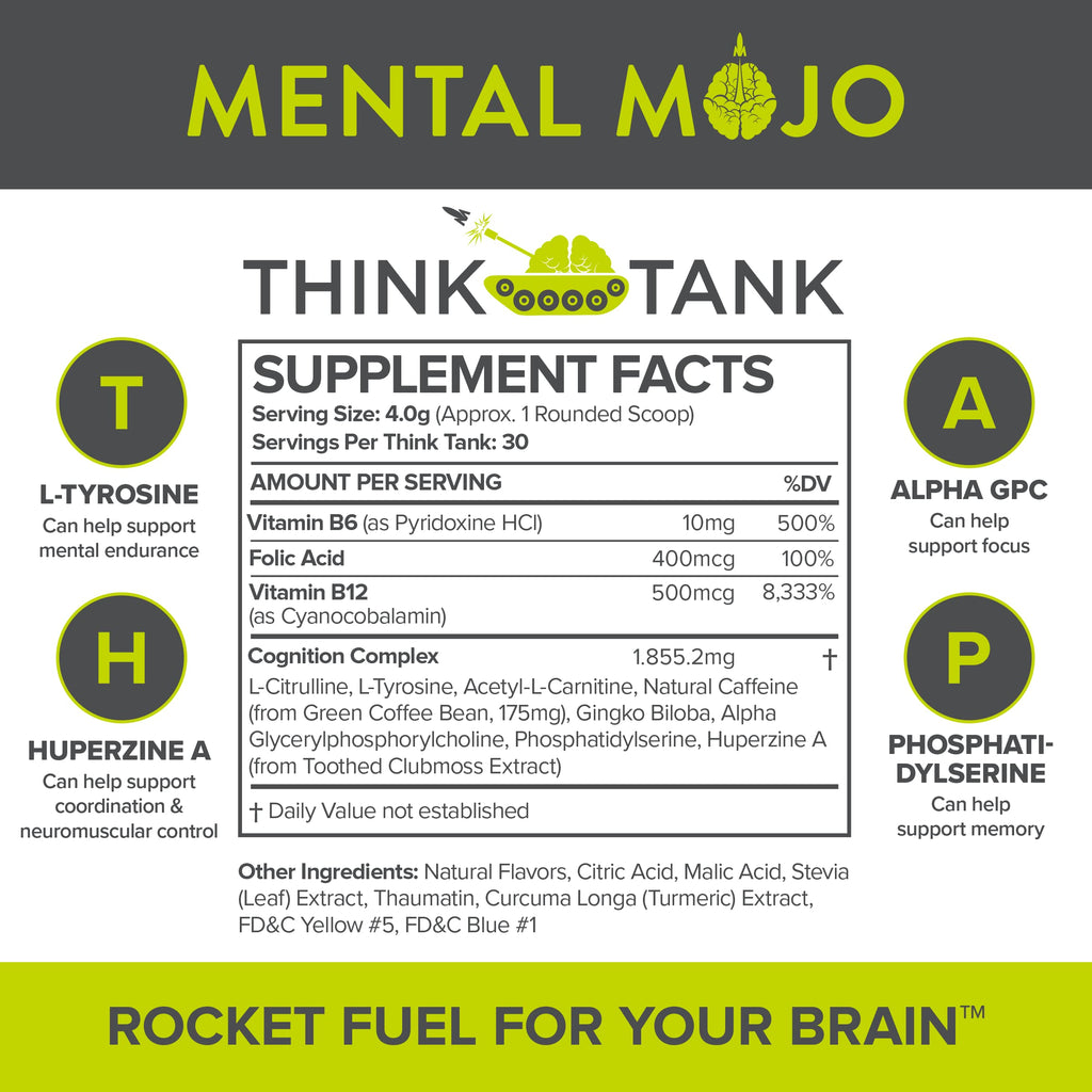 Mental Mojo Brain Booster Nootropic Drink Mix - 30 Servings - image 3