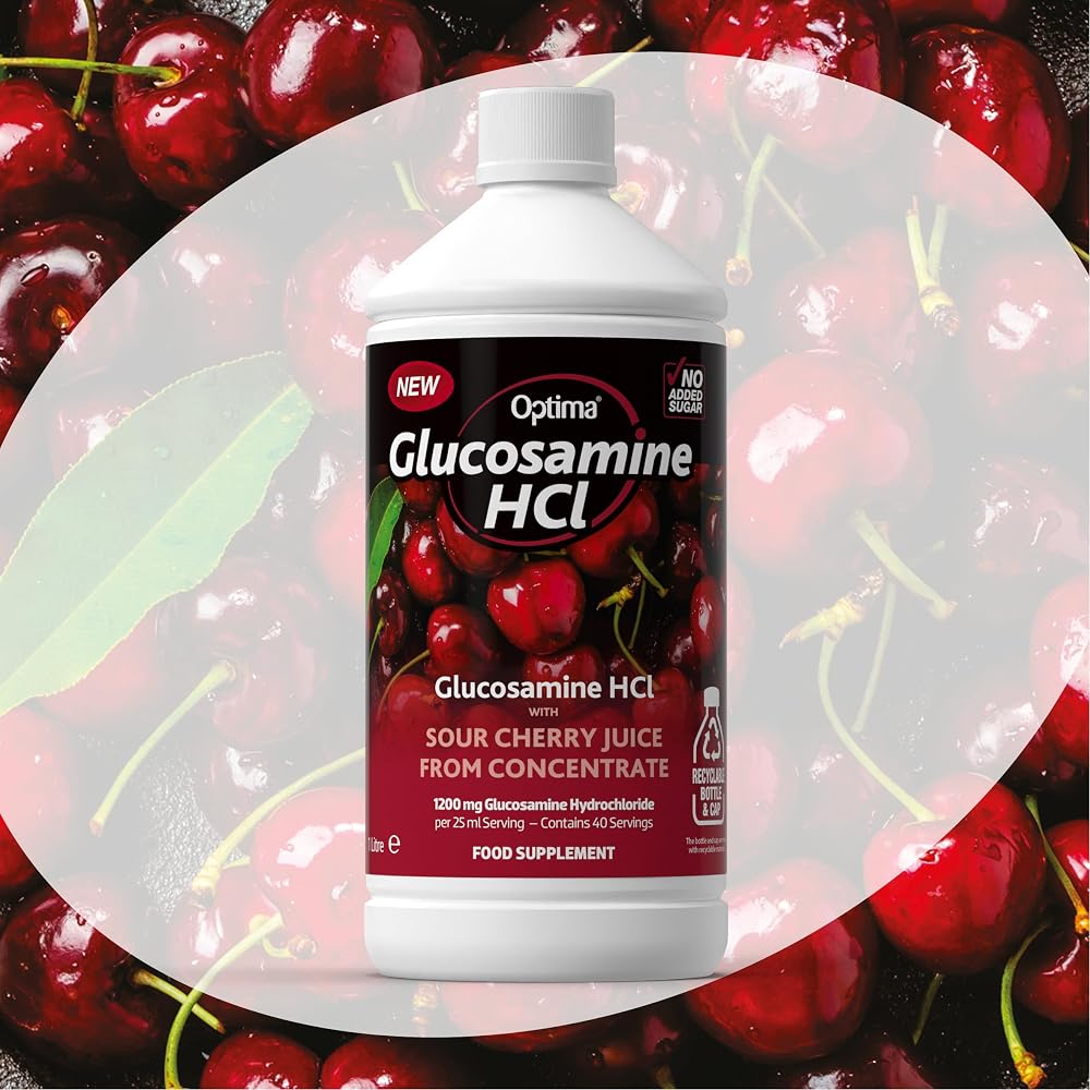 OPTIMA Activ Juice AJ Cherry Glucosamine Cordial - 1000ml - image 3
