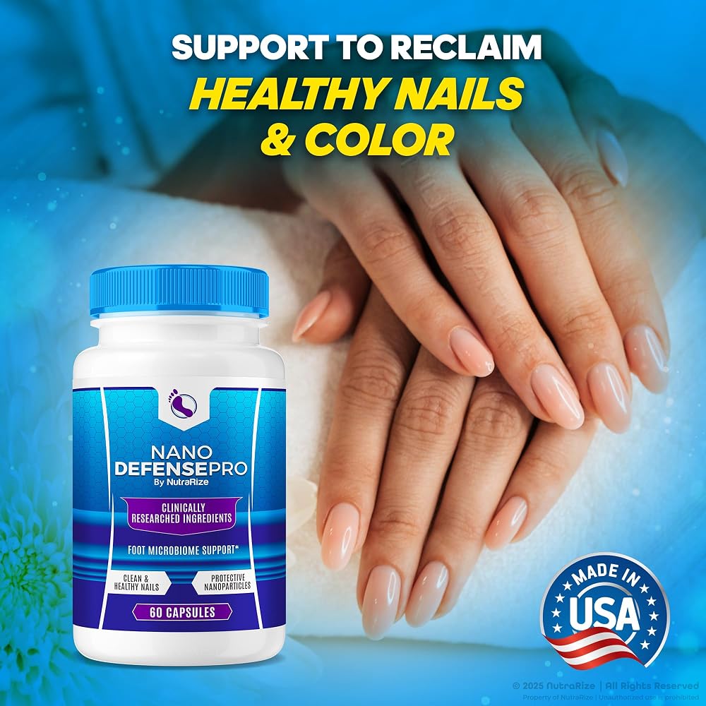 NutraRize Nano Defense Pro Nail Support Capsules - 120 Capsules - image 7