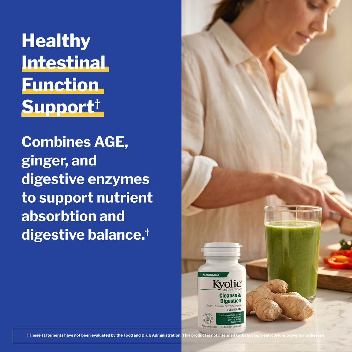 Kyolic Kyo-Dophilus Max Probiotic Digestive Support - 100 Capsules - image 4