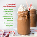 Orgain Organic Vegan 21g Protein Powder, Peppermint Hot Cocoa, 1.02 lb