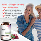 Dainova Nutrition D-Mannose 1350mg with Cranberry - 120 Capsules - image 3