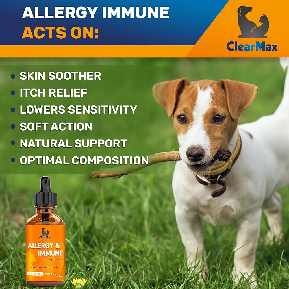 Clear Max Dog & Cat Allergy Relief Drops - 2 Fl Oz - image 3