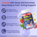 EnvyCure Melatonin 10mg 20mg Gummies Sugar Free