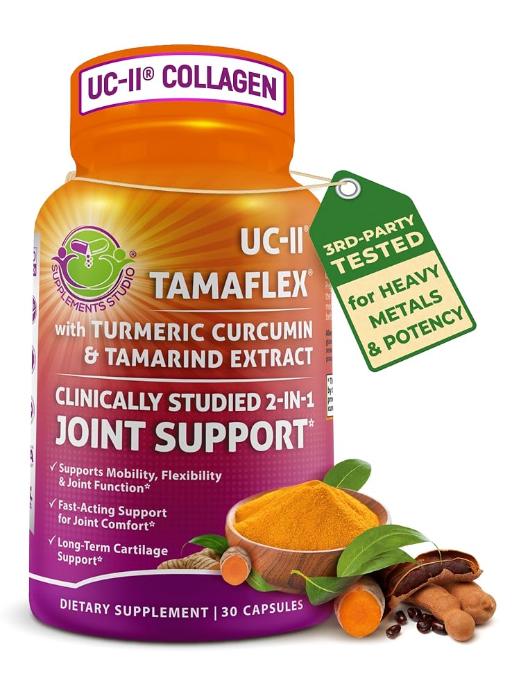 SUPPLEMENTS STUDIO Joint Health UC-II Collagen & TamaFlex - 30 Capsules