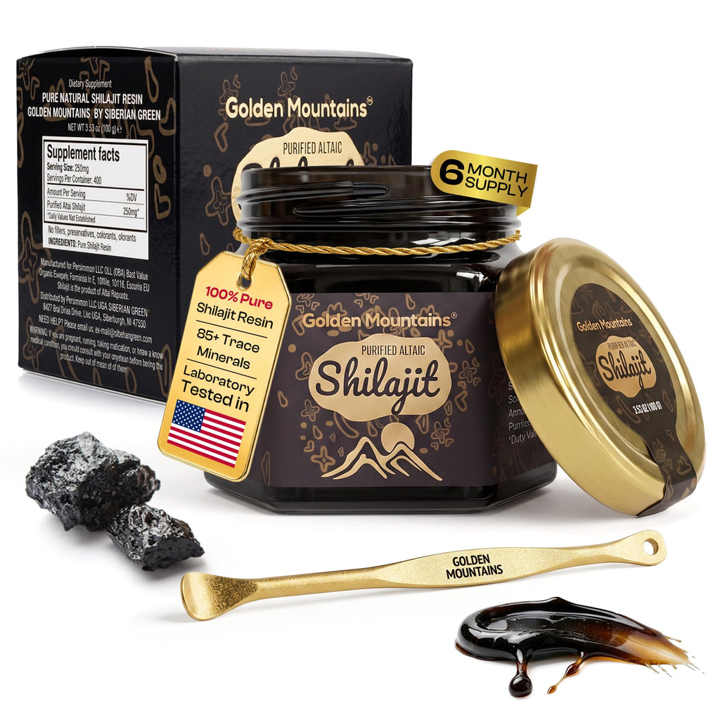 Siberian Green Altai Shilajit Resin - 100g