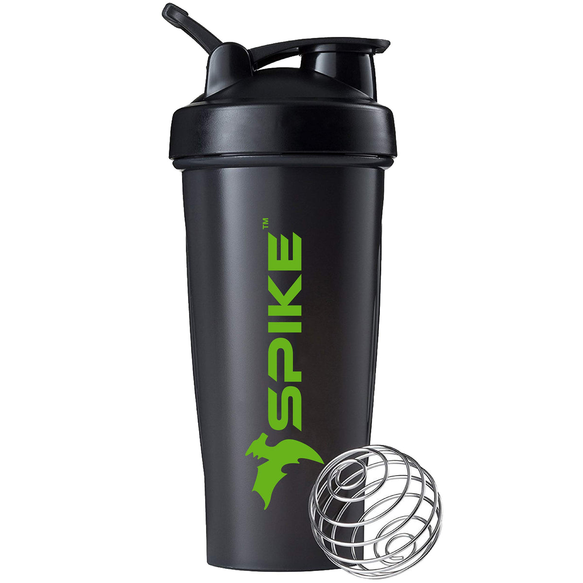 SPIKE Protein Shaker Bottle 700ml - Black