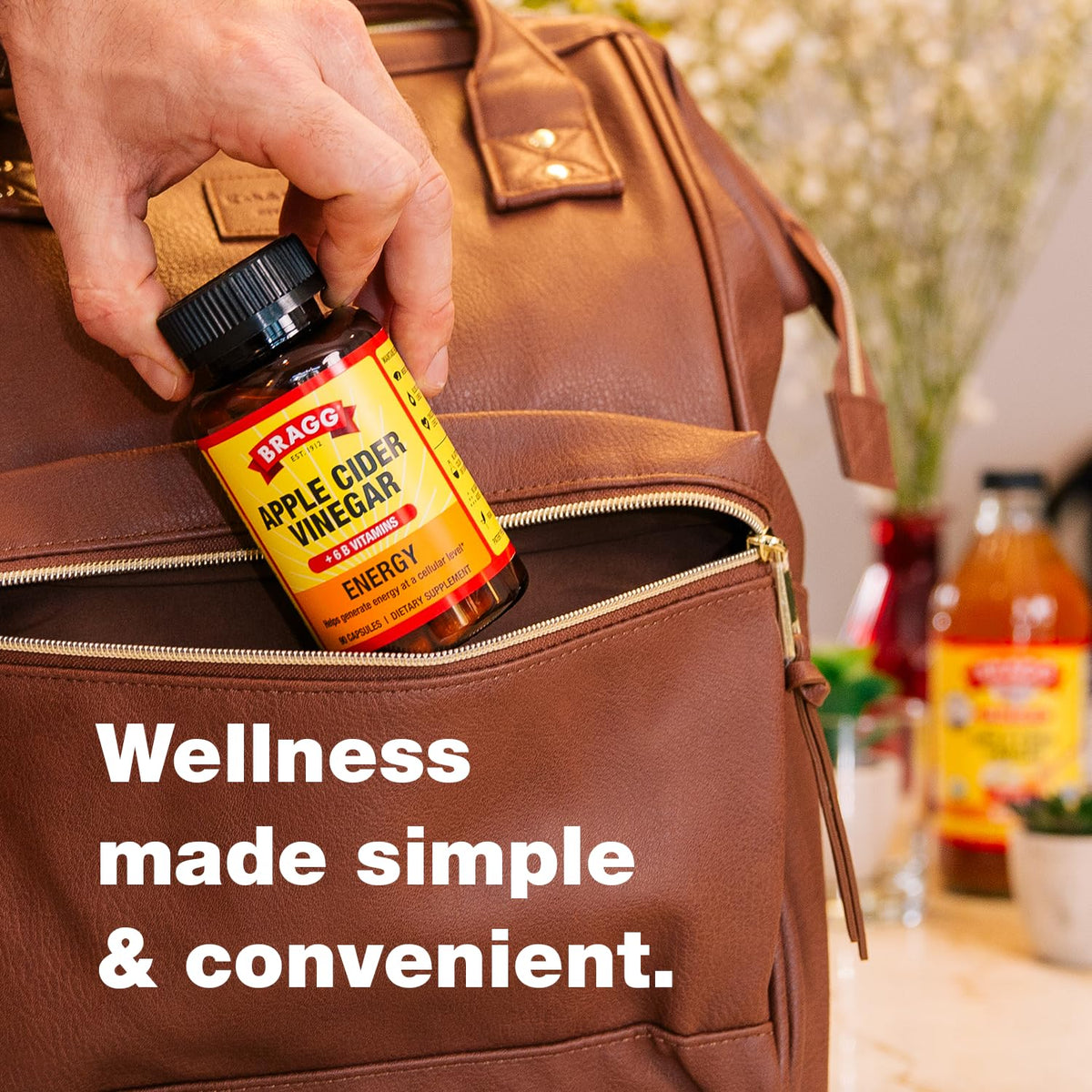 Bragg Apple Cider Vinegar True Energy Capsules