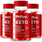 Vitavault Fitfive Keto ACV Gummies 1000mg - 180 Gummies