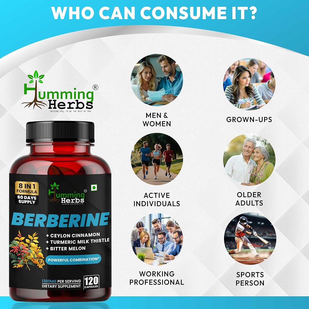 Humming Herbs Berberine Supplement