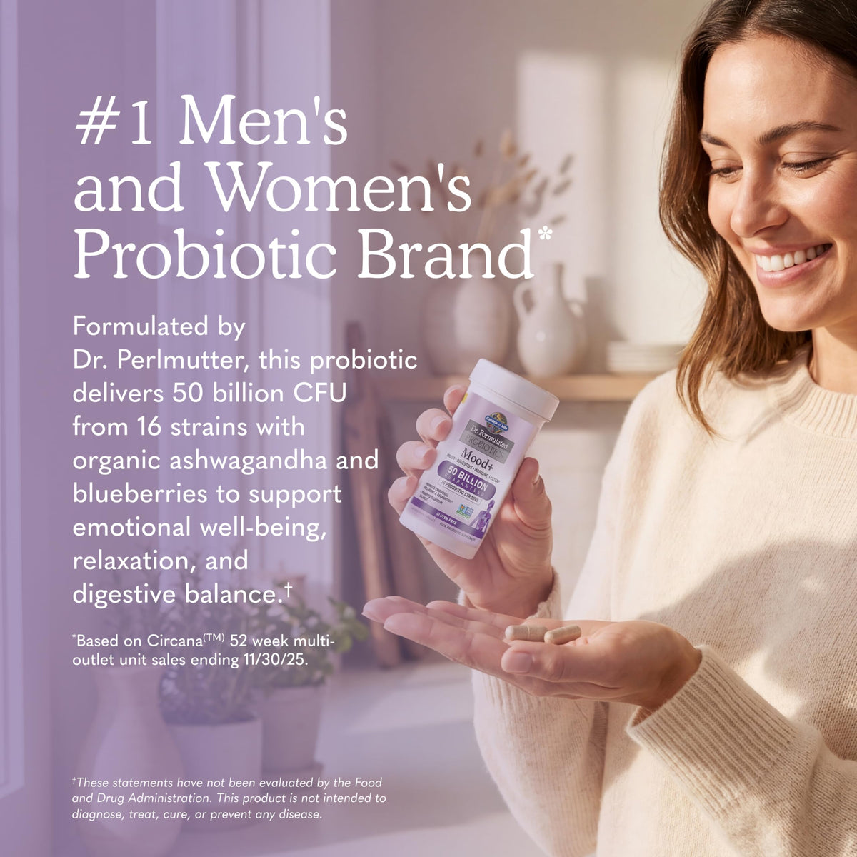 Garden of Life Dr. Formulated Mood+ Probiotics