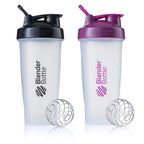 BlenderBottle Classic V2 Plastic Shaker Bottle 28 oz - 2 Pack