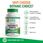 Botanic Choice Curcumin C3 Complex with BioPerine - 30 Capsules - image 3