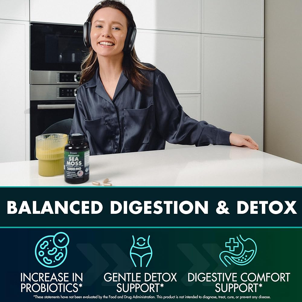 Secret Element Irish Sea Moss Capsules
