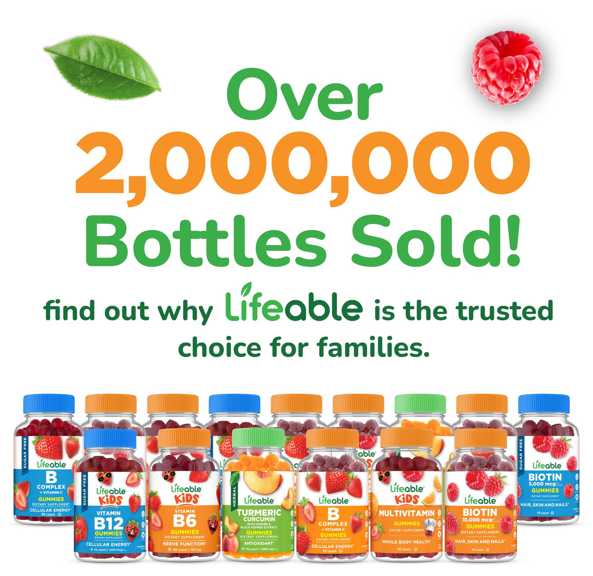 Lifeable Sugar Free Vitamin D for Kids 1000 IU - 90 Gummies - image 6