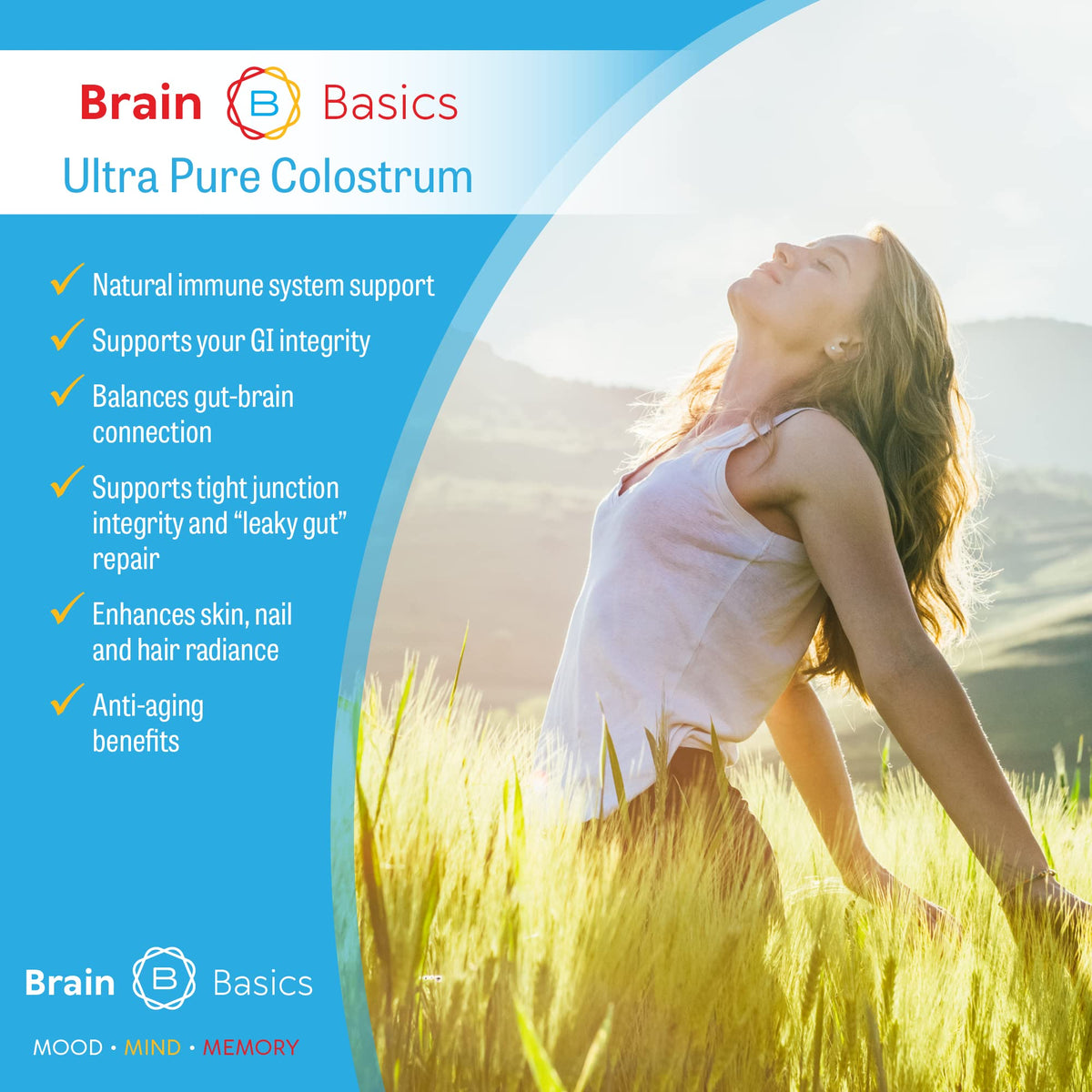 Brain Bean Ultra-Pure Colostrum Powder - 120 Grams - image 3