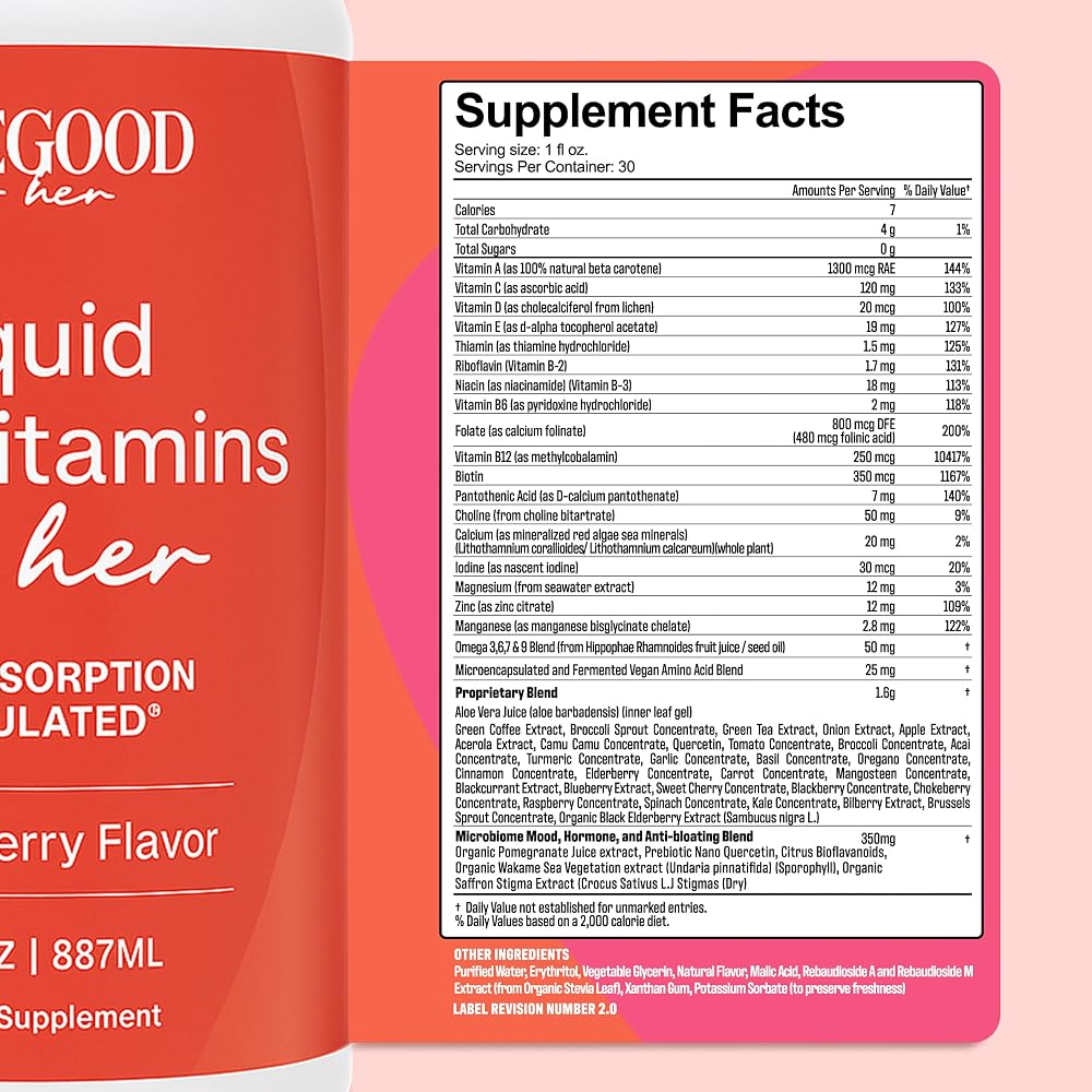 PureGood Women’s Liquid Multivitamin