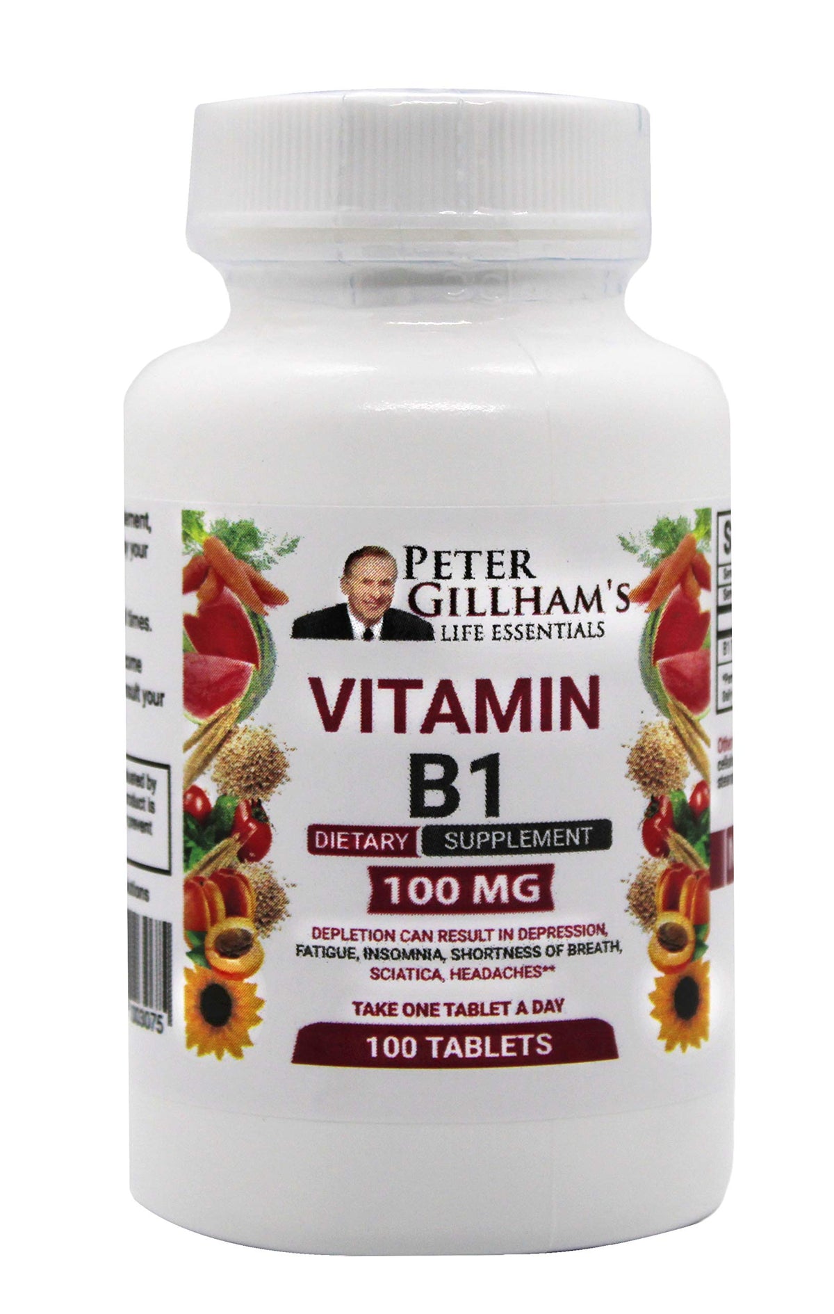 Peter's Choice B1 Tablets Vitamin B1 100mg - 100 Tablets