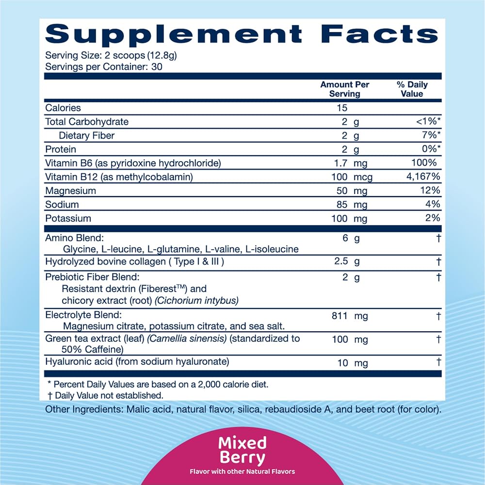 Replenza Daily Replenisher GLP-1 Nutritional Support Powder - 60 Scoops - image 3