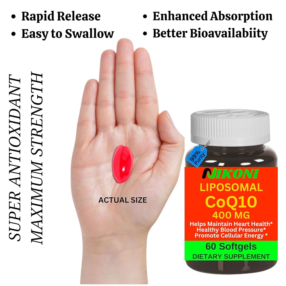 Nikoni Liposomal CoQ10 400 mg