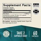 Smoky Mountain Naturals Beta Glucan 1100mg Immunity Support - 60 Capsules - image 5