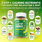 NEVISS 5-HTP Gummies, Melatonin Free Gummies