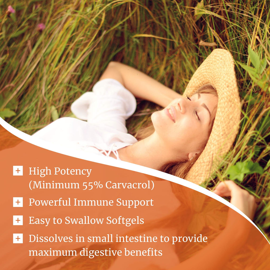 NOW Foods Oregano Oil 181mg Digestive Support - 180 Softgels - image 2