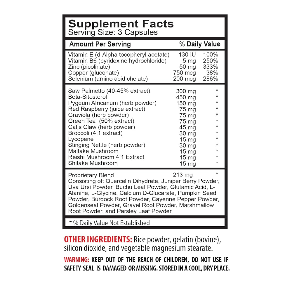 Swan Life Essentials Saw Palmetto Prostate Support - 60 Capsules - image 4