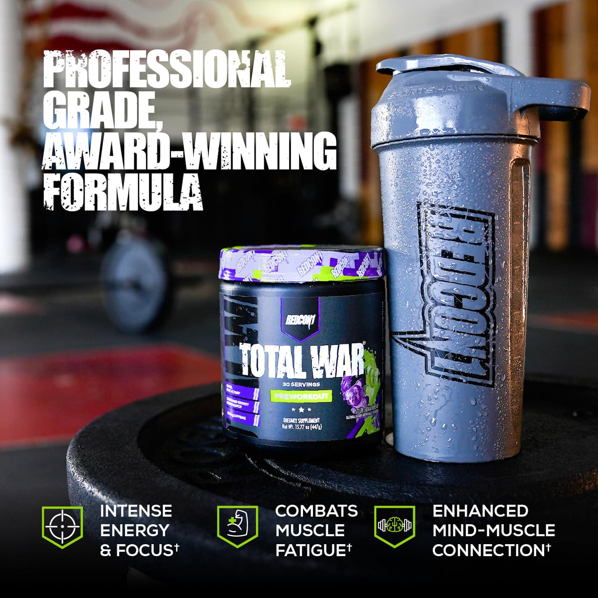 REDCON1 Total War Preworkout Powder Energy & Endurance - 30 Servings - image 4