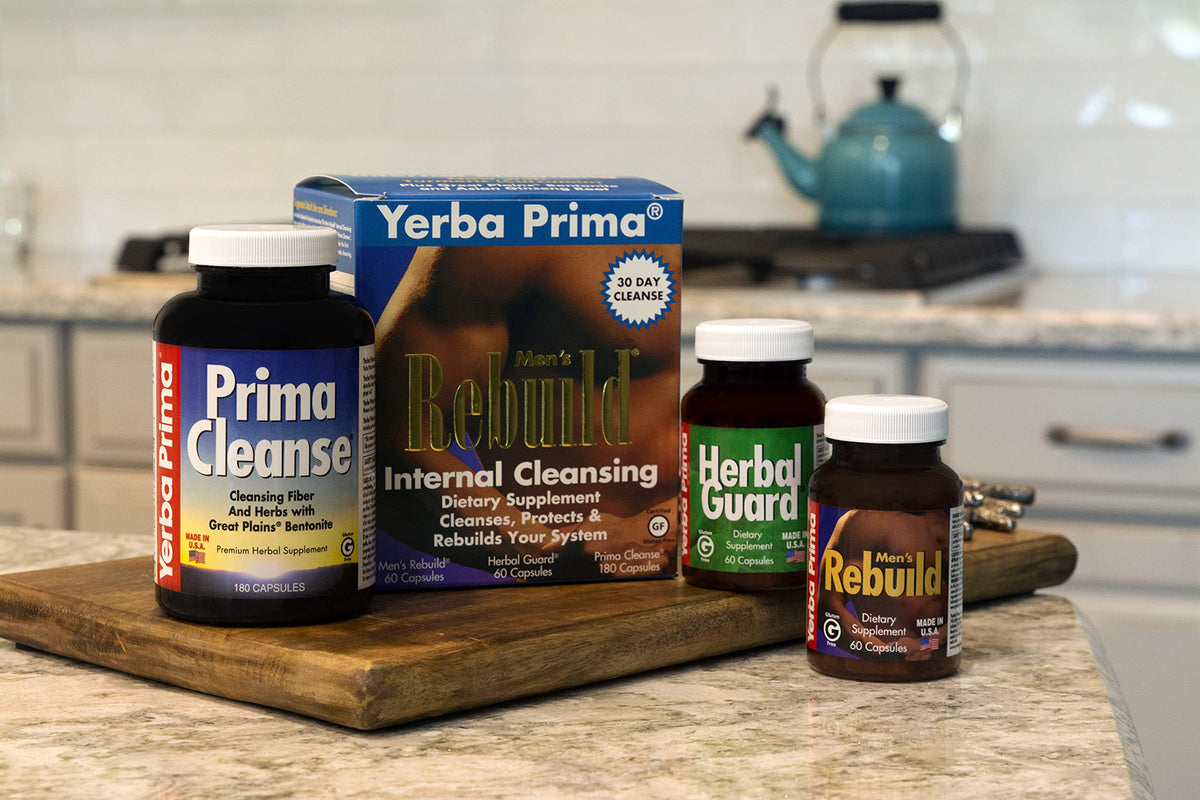 Yerba Prima Cleanse Men Rebuild Kit - 30 Day Internal Cleanse - image 5