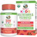MaryRuth's Organic Kids Multivitamin + Postbiotics Gummies - 60 Count
