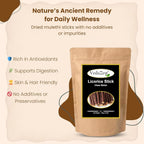 VedaZest Organic Licorice Root Sticks 100% Pure - 100g - image 3