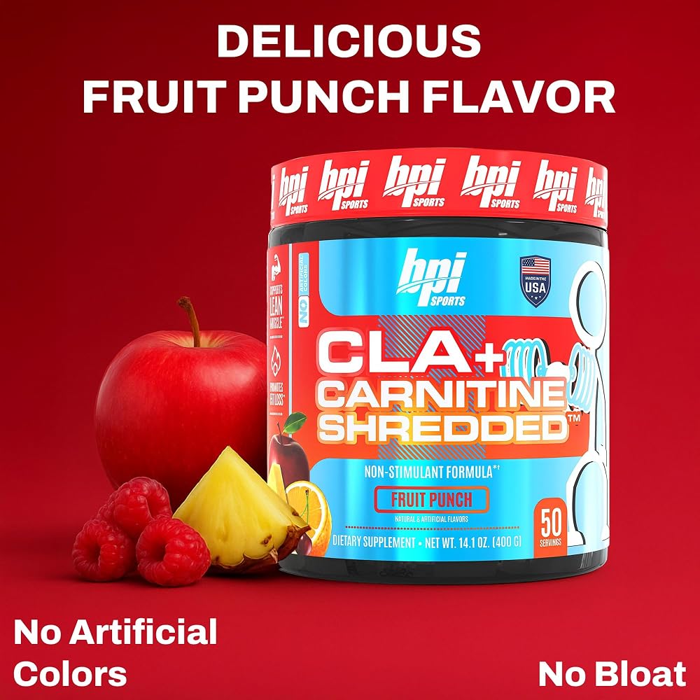 BPI Sports CLA + Carnitine Shredded Supports Lean Muscle & Promotes - image 4