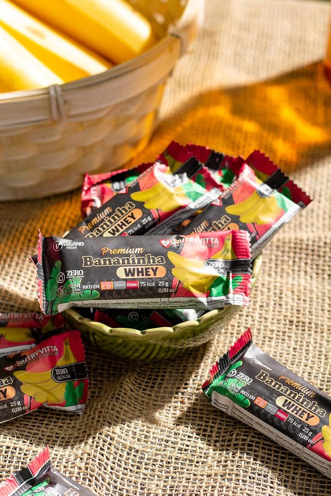 Nutryvitta Banana Fruit Bars with Whey Protein - 24 Ct - image 3