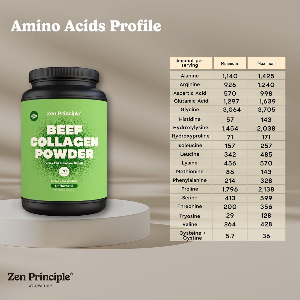 Zen Principle Grass-Fed Collagen Peptides