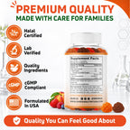 SHIFAA NUTRITION Vitamin D3 Gummies for Adults & Kids - 90 Count - image 6
