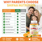 SHIFAA NUTRITION Omega 3 DHA Gummies for Kids - 60 Gummies - image 7