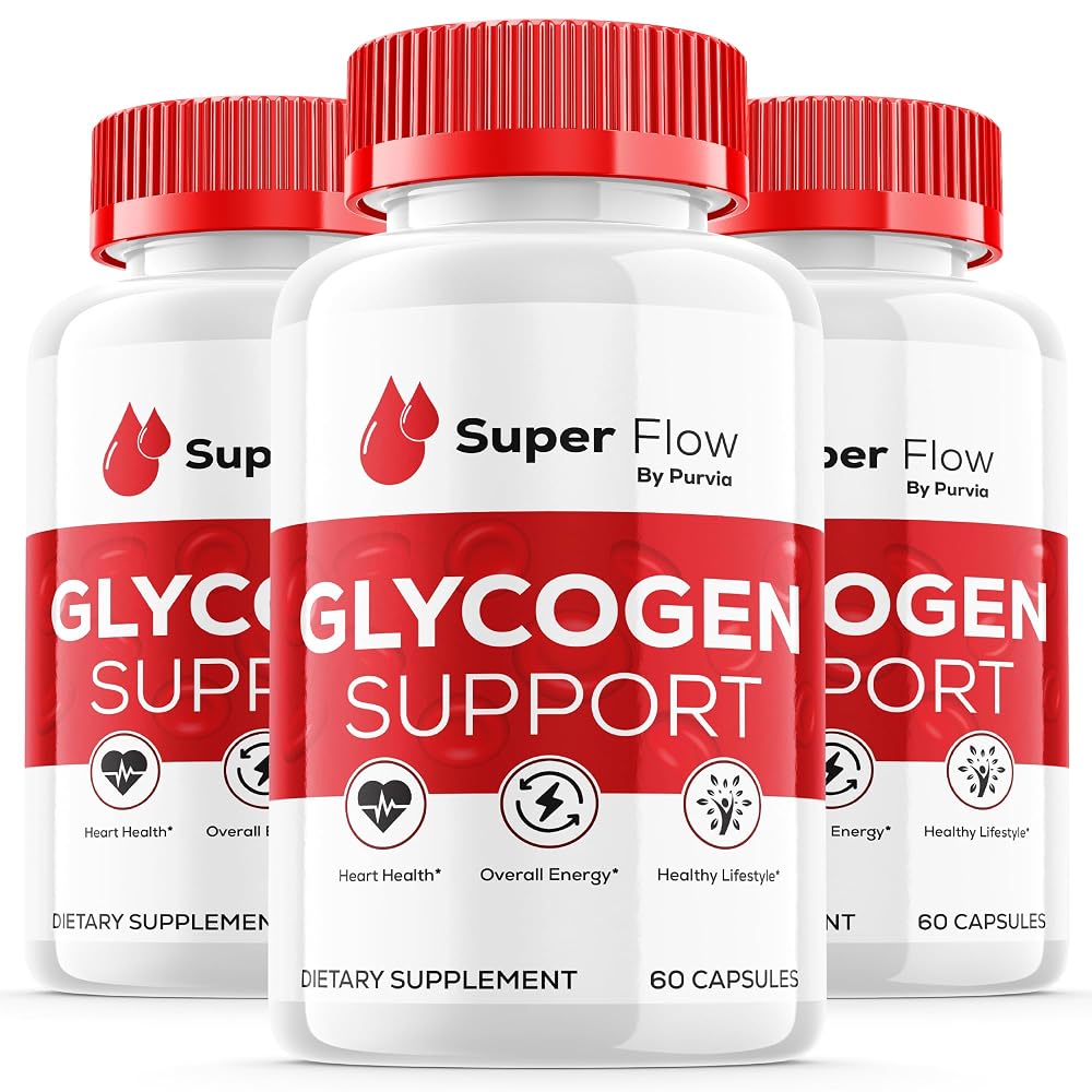 Purvia Super Flow Glycogen Optimizer - 180 Capsules