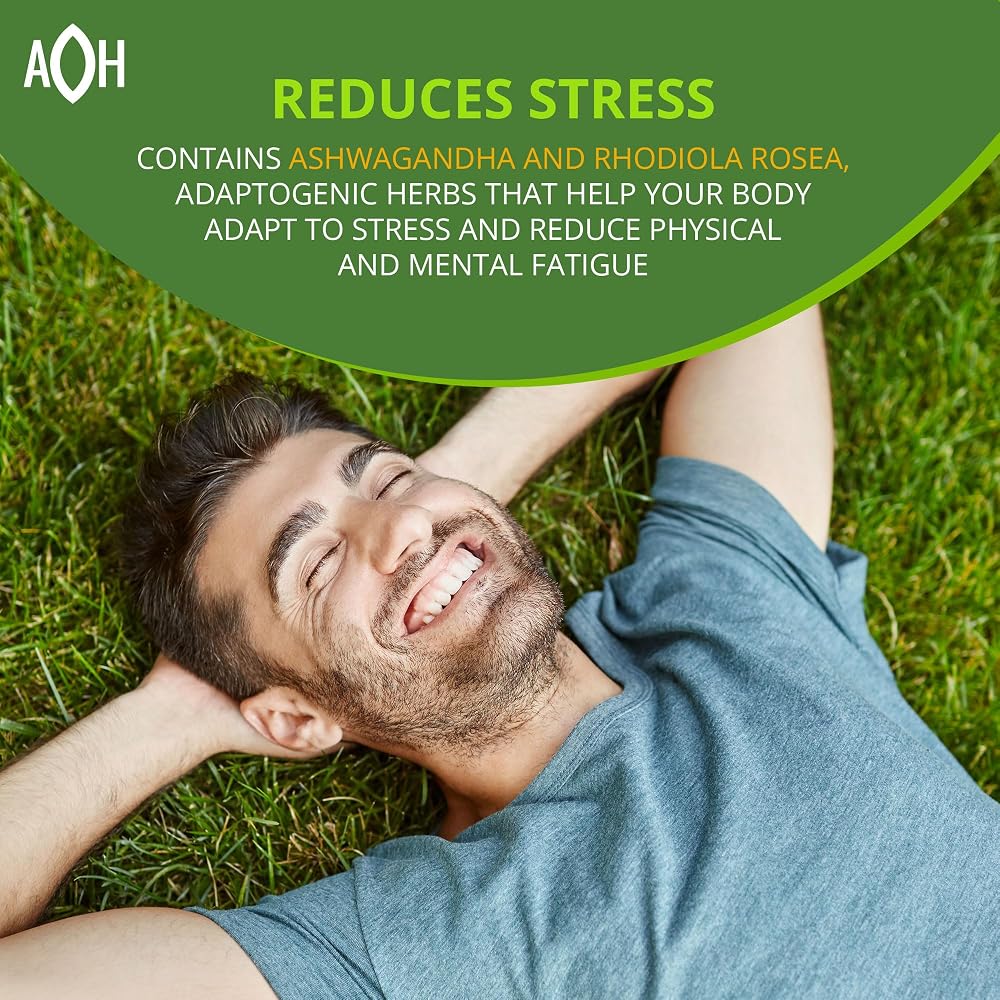 ADAPTOHEAL Energyheal Daily Energy Ashwagandha Rhodiola - 90 Capsules - image 4
