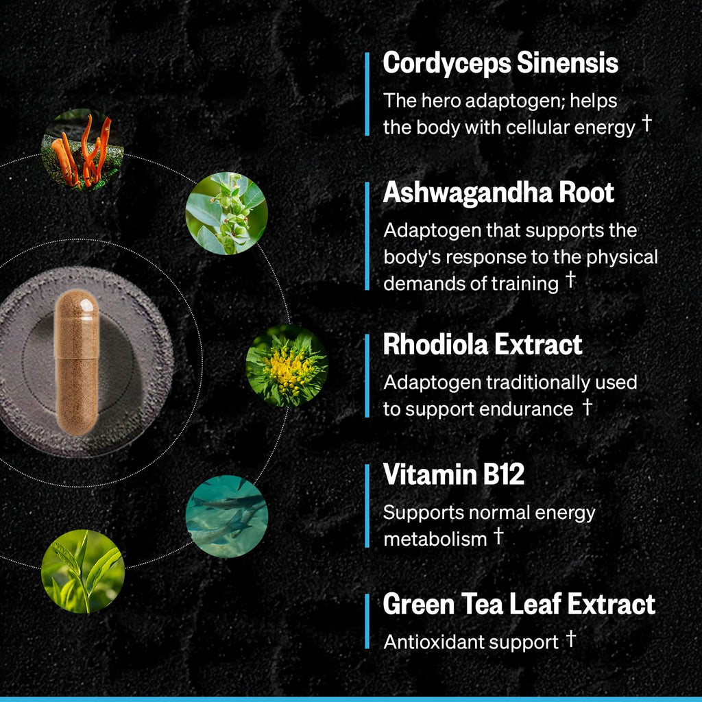 ONNIT Shroom Tech Sport Pre-Workout Capsules