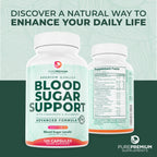 PurePremium Normal Blood Sugar Support Supplement - 120 Capsules - image 8