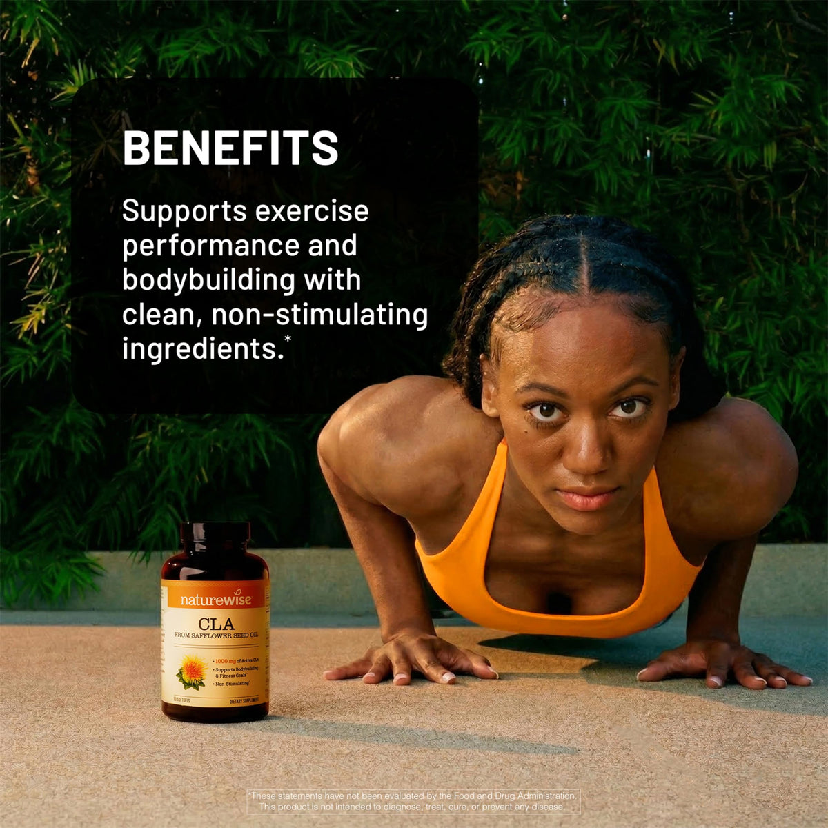 NatureWise CLA 1250, High Potency, Natural Weight Loss Exercise