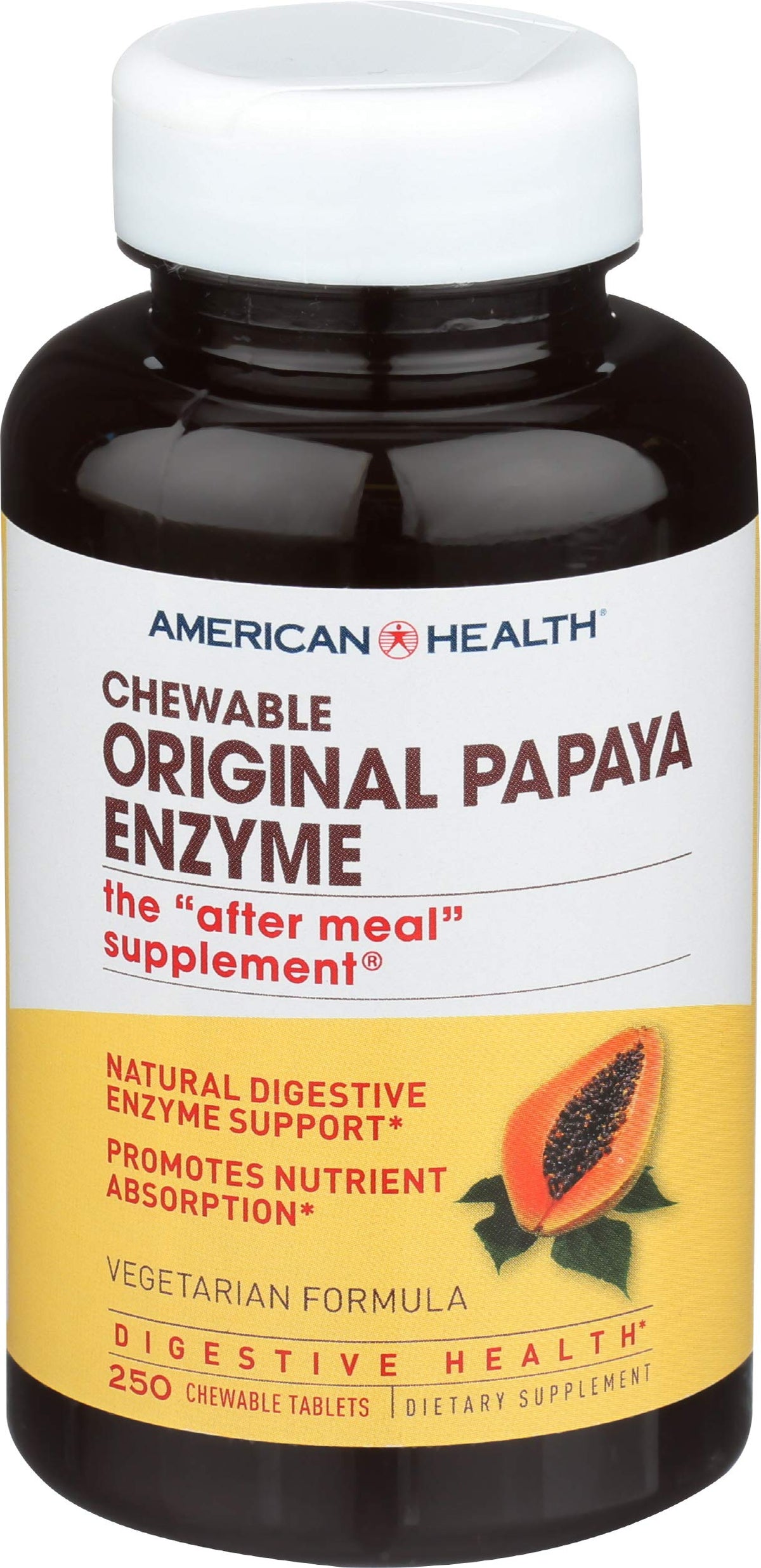 American Health Original Papaya Enzyme - 250 Tablets