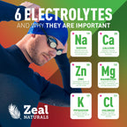 Zeal Naturals Electrolyte Powder - 90 Servings