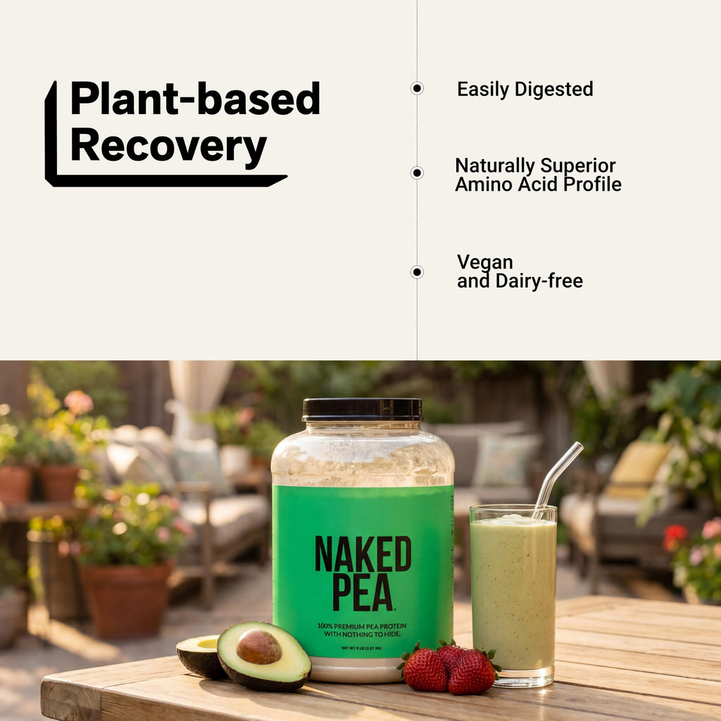 NAKED Pea 100% Pea Protein Powder - 5 LB - image 6