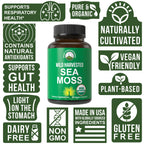 Peak Performance Organic Irish Sea Moss Capsules - 60 Count - image 3