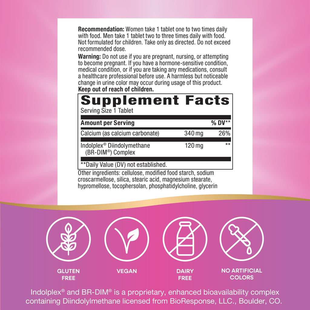Enzymatic Therapy Nature's Way Estrobalance BR-DIM - 60 Tablets - image 5