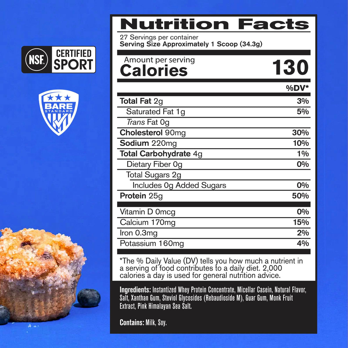 BARE PERFORMANCE NUTRITION Whey Parent